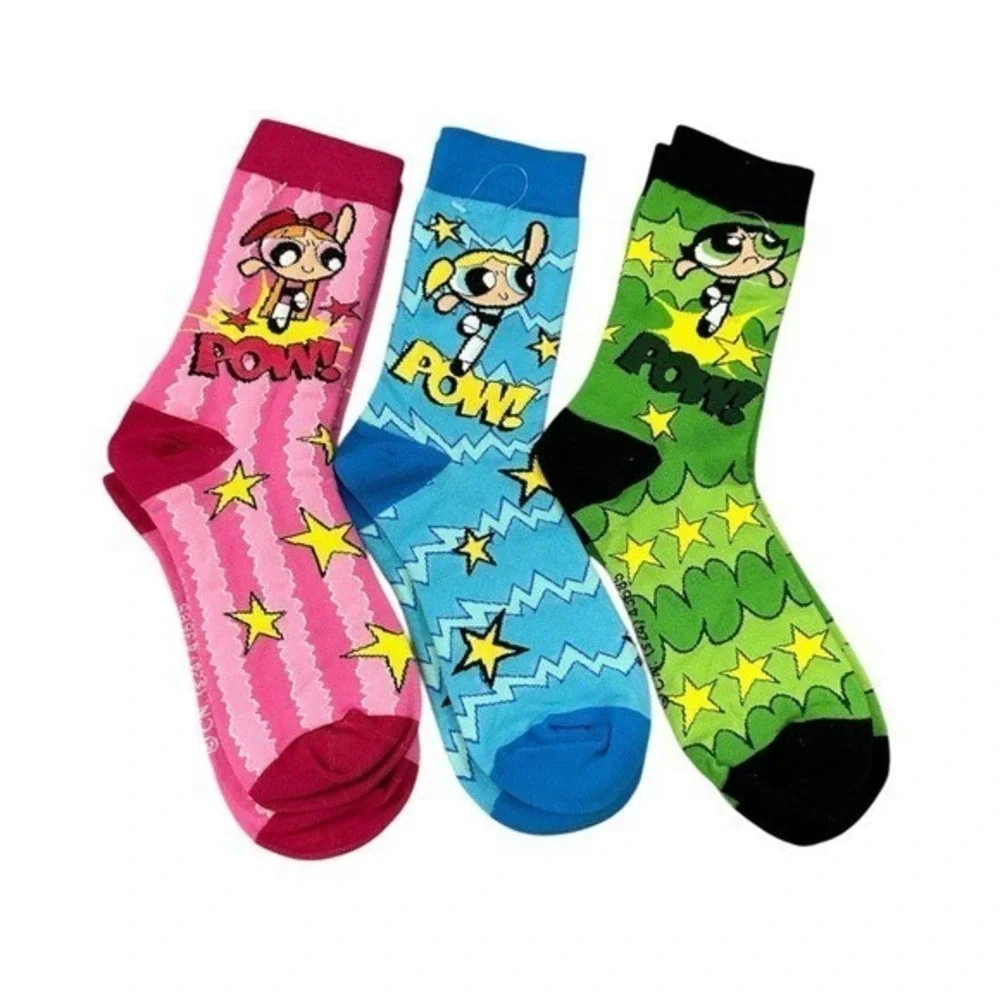 NEW 3 pairs women's‎ crew socks one size